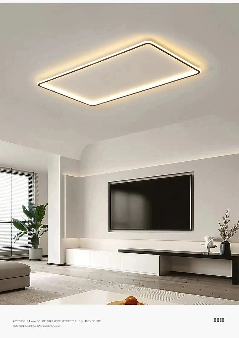 Ultrathin LED Ceiling Lamp Living Room Bedroom Home Decor Lighting Fixture