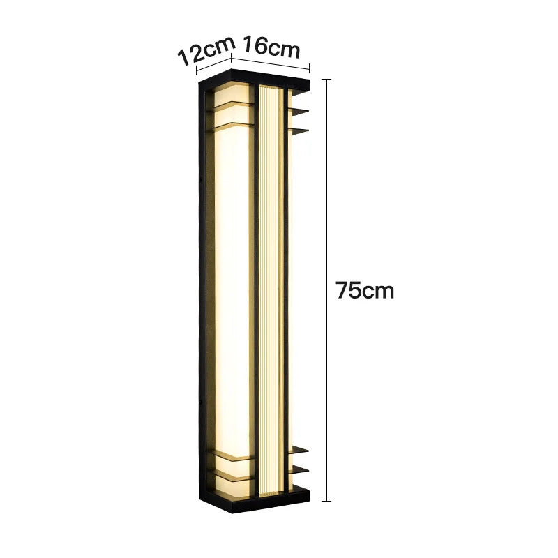 Outdoor foyer wall lamp waterproof entrance door courtyard wall light sconce lighting