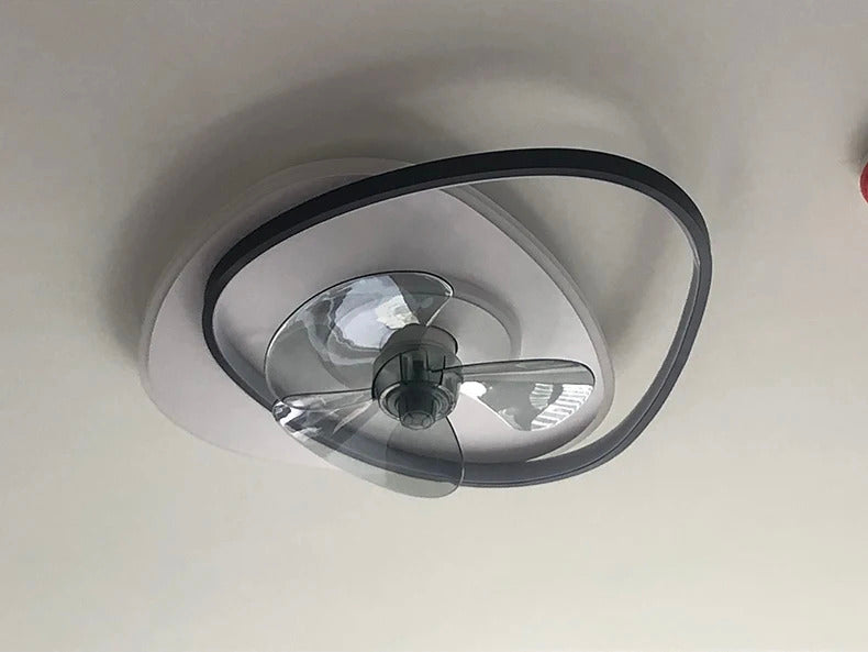Electric Fan Light Modern LED Ceiling Lamp Living Room Light