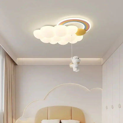Cloud Child Stylish Ceiling Lights Bedroom Home Decor Lighting Luster Fixture