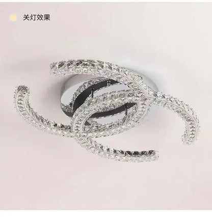 Modern Crystal Chandelier Simple Dining Room Chandelier Home Decoration hanging light fixtures