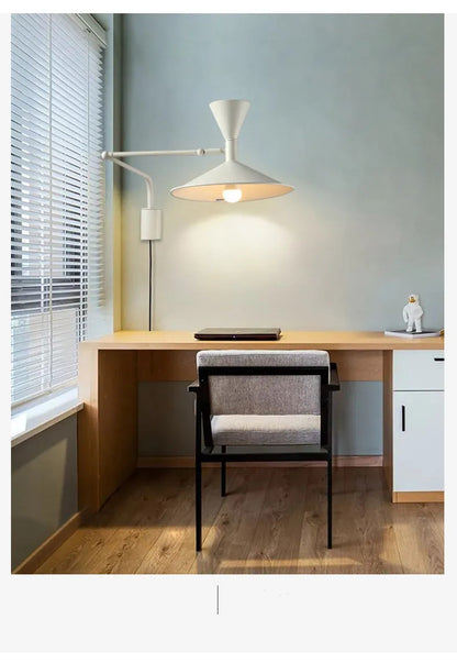 Modern Minimalist Wall Light LED Marseille Italian Designer Swing Arm Adjustable Wall lamp