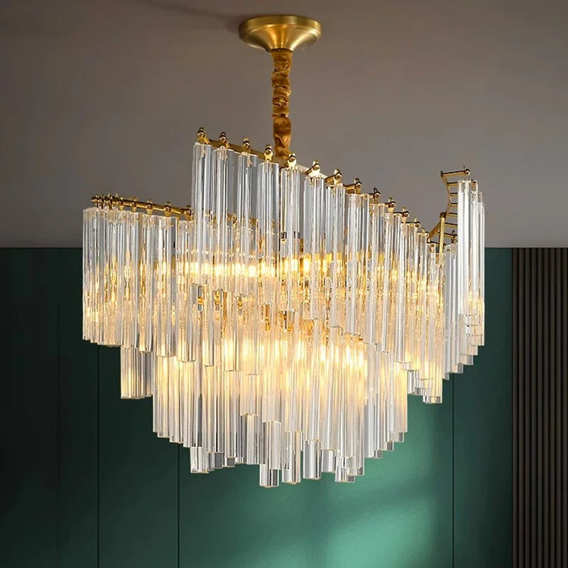 White Crystal Chandelier