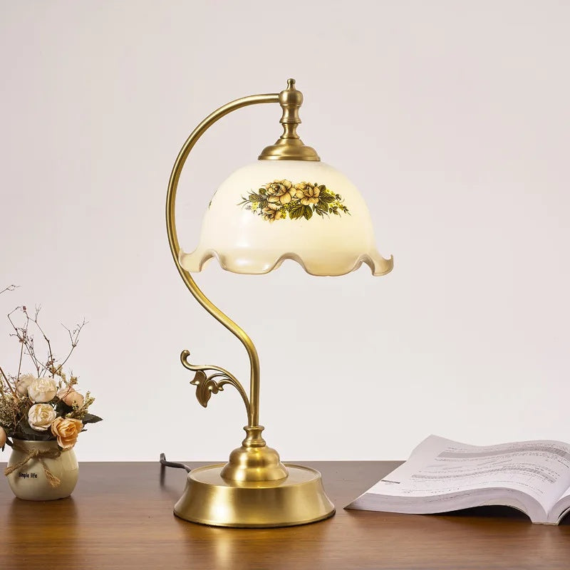 Vintage Laiton Table Lamp