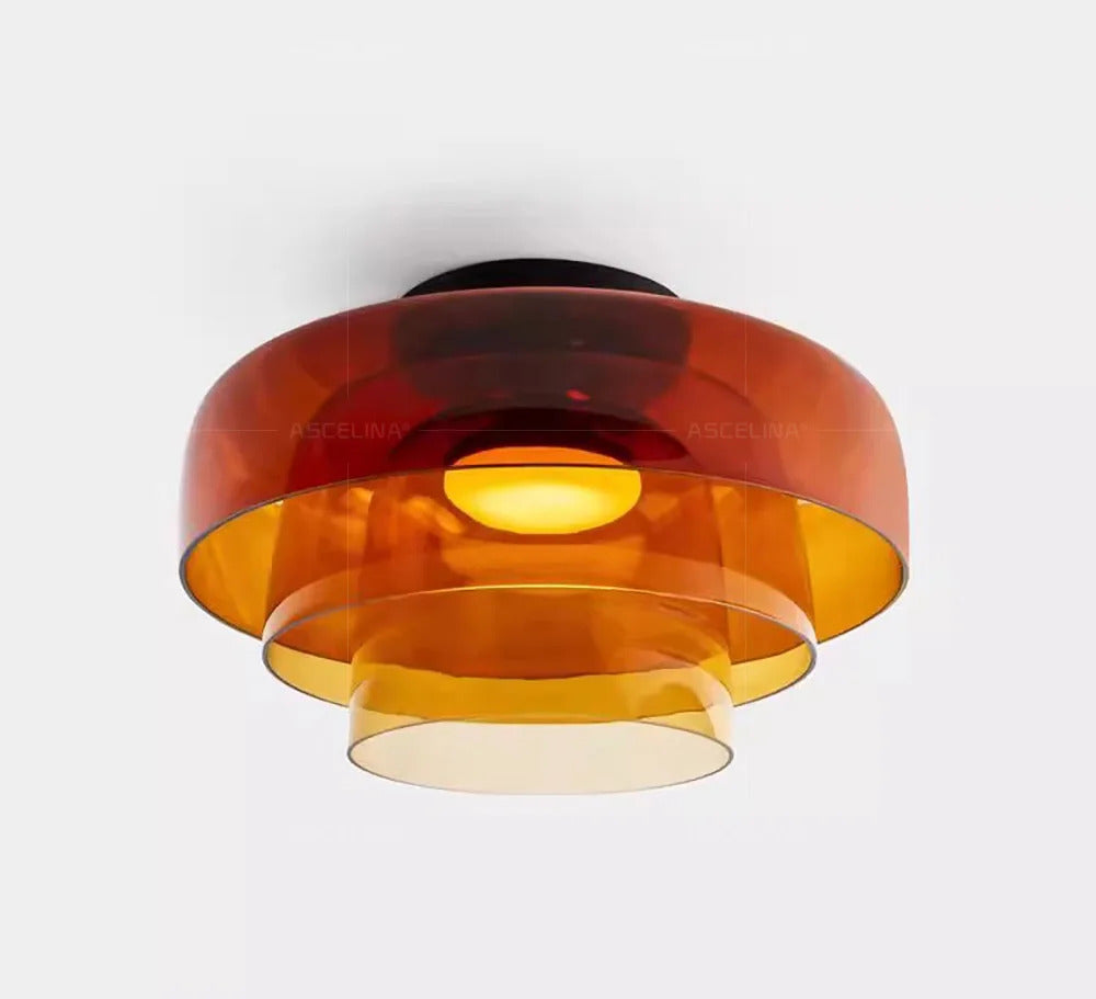 LEVELS Glass Ceiling Lamp Creative Dining Room bedroom decorating Lamps