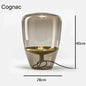 Czech Design Series Glass Table Lamp Livingroom Decoration Room Desks Personalized Creative Bedside Vitreous Desk Light
