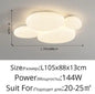 Milky white Ceiling Lamp esthetic room ceiling light fittings