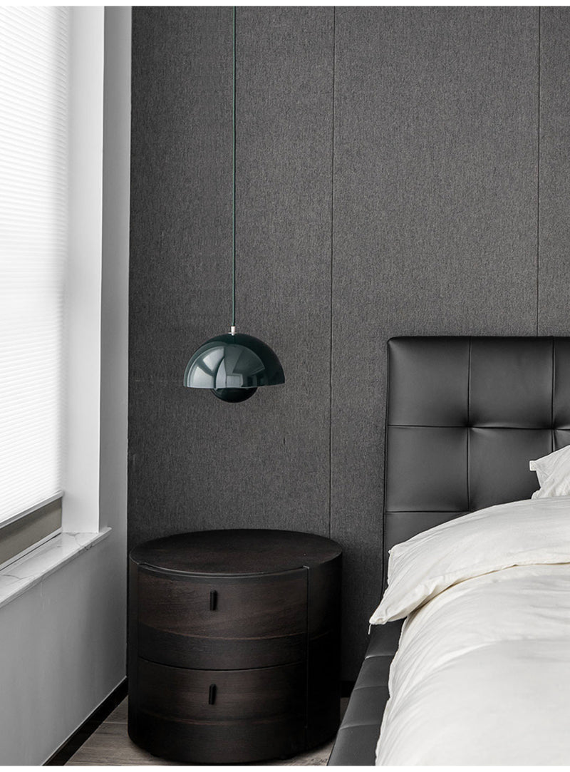 Denmark Designer Semicircular Flower Bud Pendant Lamp LED Lighting Luminaires