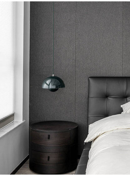 Denmark Designer Semicircular Flower Bud Pendant Lamp LED Lighting Luminaires