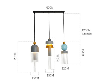 Italian Design lamp Masiero Nappe Pendant Light restaurant bar kitchen macaron pendant lamp
