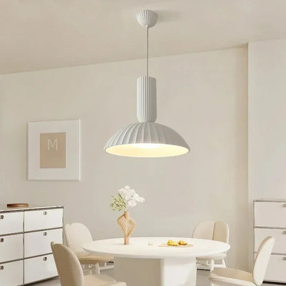 French Gypsum Pendant Light Nordic Designer Restaurant Chandelier