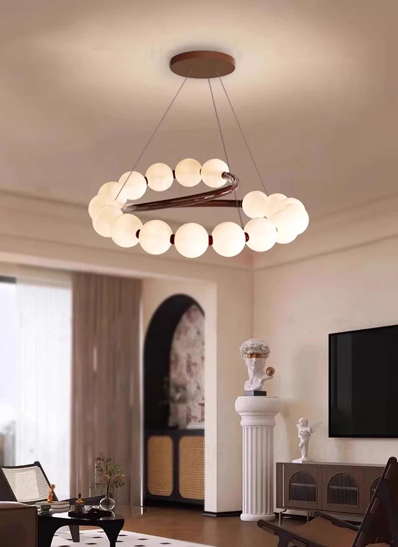 Nordic Minimalist LED Pendant Light Bedroom Food Tables Chandelier Home Decor Light Fixture