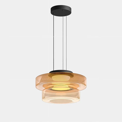 Nordic LED Glass Chandelier for Restaurant Bedroom Dining Room Table Glass Pendant Lights  Home Decoration