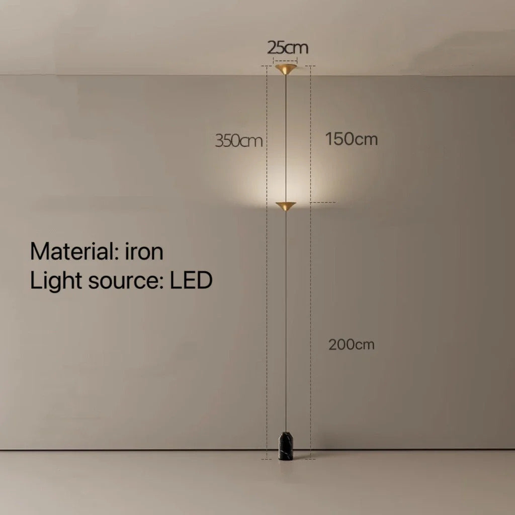 Paolo Castelli SORELUNA floor lamp bedroom bedside lamp