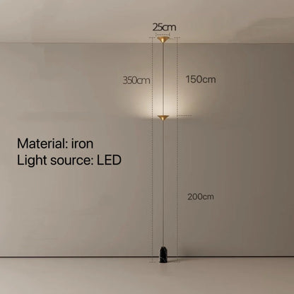 Paolo Castelli SORELUNA floor lamp bedroom bedside lamp