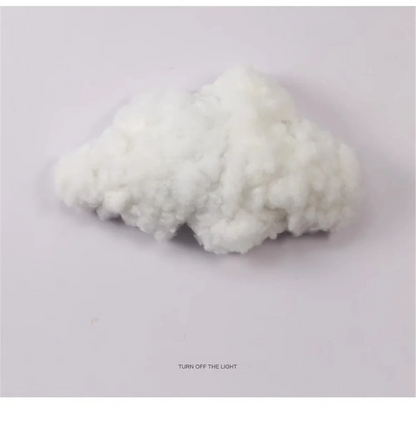 Novelty Cloud Wall Sconce Light Kids Children Bedroom Bedside Cartoon Cotton wall lamp