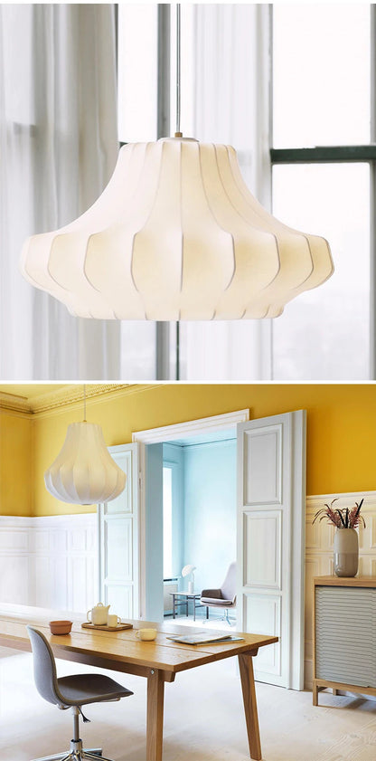 Creative Cocoon Pendant Lamp Wabi Sabi Style Pendant Light