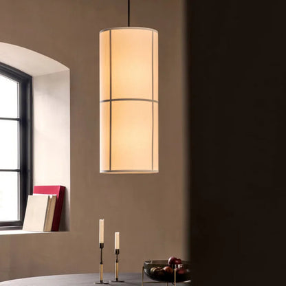 Wabi Sabi Cloth Led Pendant Lamp Designer Fabric Ceiling Chandelier