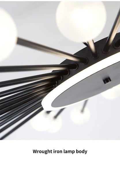 Modern glass ceiling light Living room kitchen light fixtures