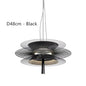 Vintage Gravity Origin Chandelier Luxury Metal lustre suspension black amd gold light for Living Dining Room kitchen island Lamp