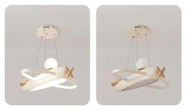 Creative Airplane Lamps Modern Children's Room Chandelier