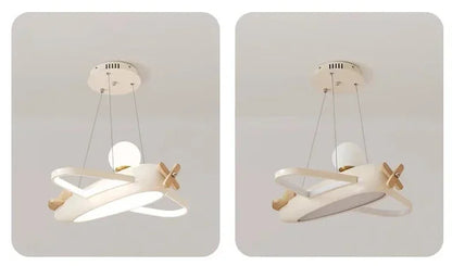 Creative Airplane Lamps Modern Children's Room Chandelier