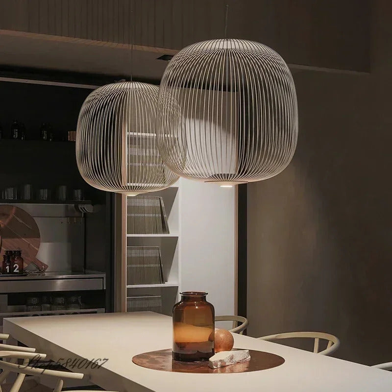 Creative Iron Pendant Lights Modern Chandelier Ceiling Lamp for Living Room Hanging Lamp Home Decor Dining Room Light Suspension