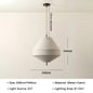 Wabi Sabi Fabric Pendant Light Nordic White Cloth Chandelier