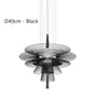 Vintage Gravity Origin Chandelier Luxury Metal lustre suspension black amd gold light for Living Dining Room kitchen island Lamp