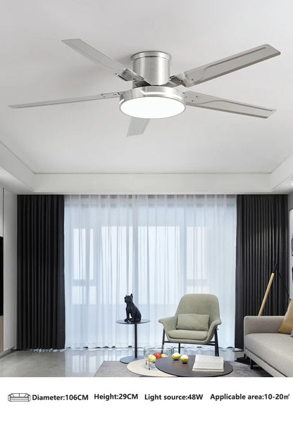 42/52-inch low-floor ceiling fan with pure copper motor fan
