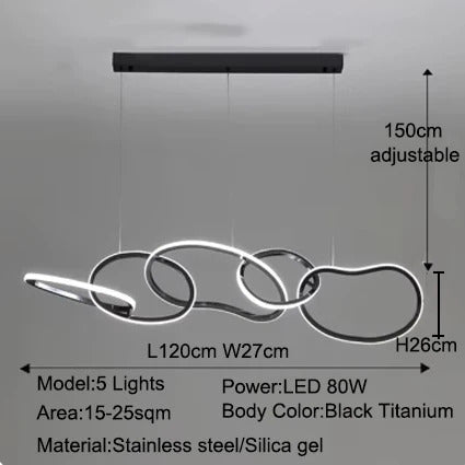 Modern lamp LED lights for room pendant light indoor lighting dining room bedroom room lamp light fixture  lamp for living room
