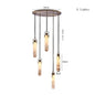 Marble Multi Light Pendant Chandelier Brass Alabaster Ceiling Chandelier Desigener For Living Dining Room Loft Staircase