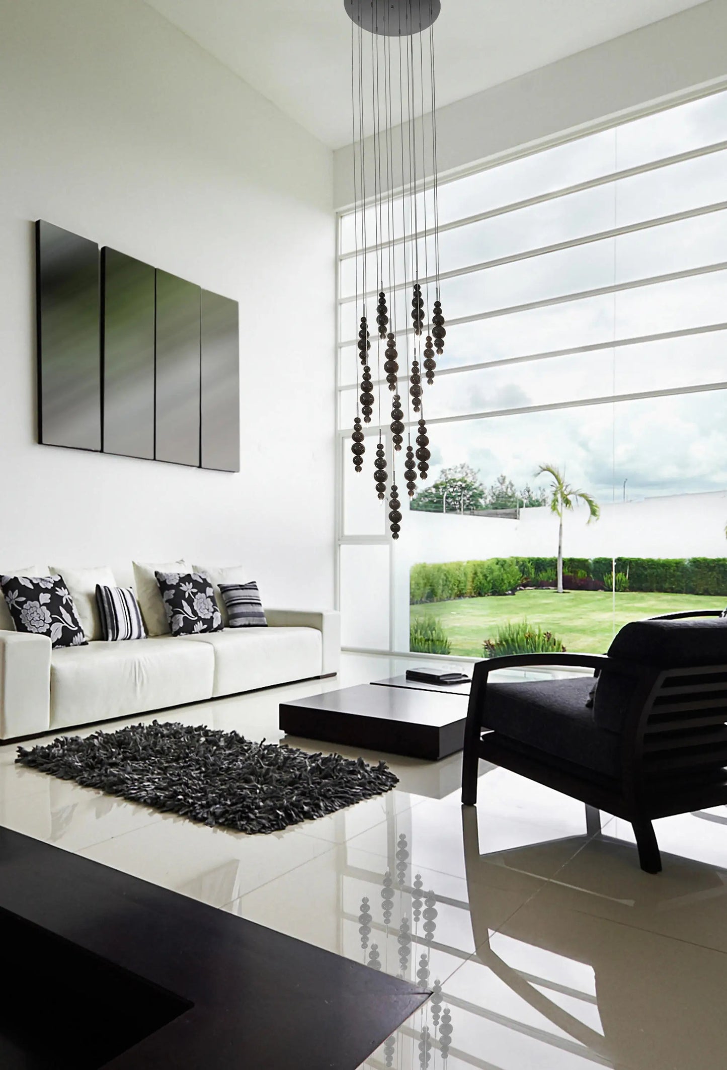 Luxury Living Room Black Chandelier Designer Tears From Moon Chandelier