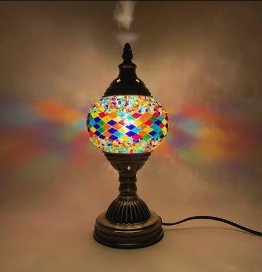 Turkish mosaic glass Table Lamp home bedside table lamp