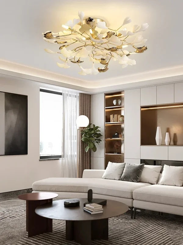 Ginkgo Flush Ceiling Lamp