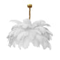 Ostrich Feather Chandelier Decor hall light