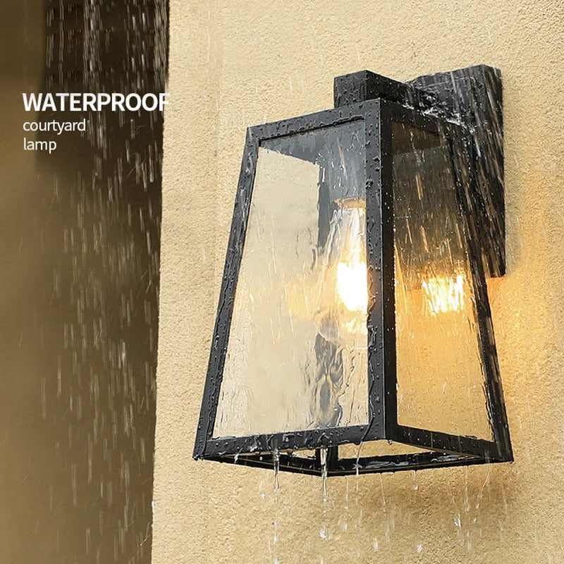 Outdoor Waterproof Wall Lamp Modern Villa Corridor Garden Exterior Lamp Wall light
