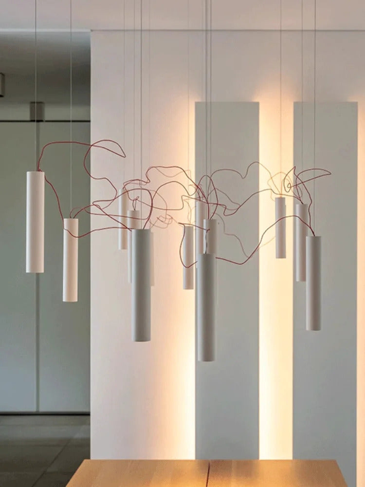 Simbiosi Suspension pendant Lamp Italian Combination spot Light