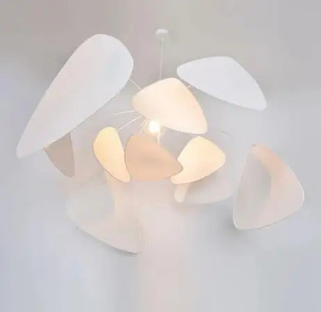 Rattan chandelier Wicker Suspension lamp