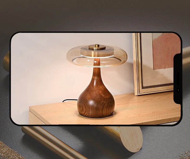 Andi Glass Table Lamp Bedroom bedside lamp