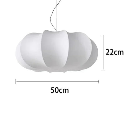 Japanese Style Wabi-sabi Style Silk Chandelier Retro Creative Bedroom Lamp