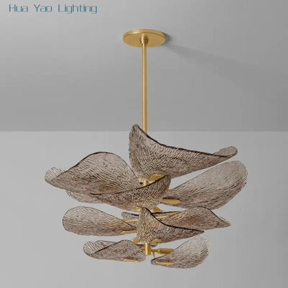 Glass Petal Lighting
