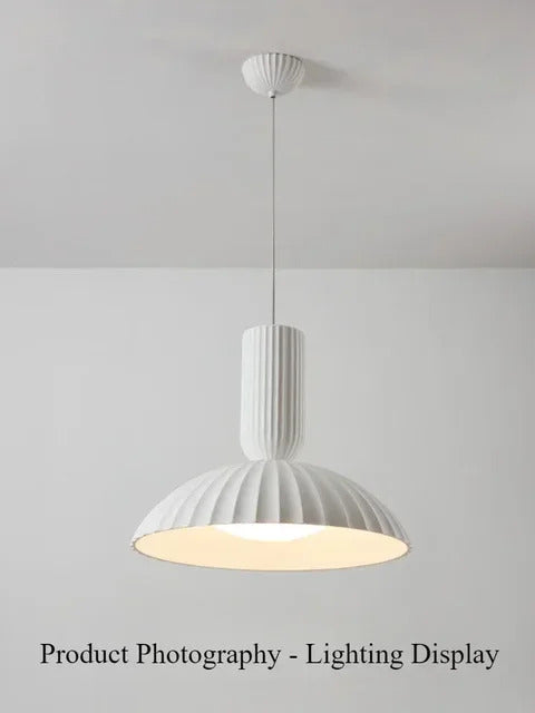 French Gypsum Pendant Light Nordic Designer Restaurant Chandelier