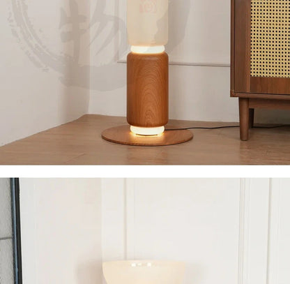 Italy Design LED Floor Lights Heavy Glass Modern Bright Floor Lamps