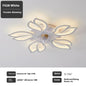 Modern Ceiling Fans with Lights, Fan Lamp Petal Ceiling Fan for Bedroom/Living Room