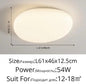 Milky white Ceiling Lamp esthetic room ceiling light fittings
