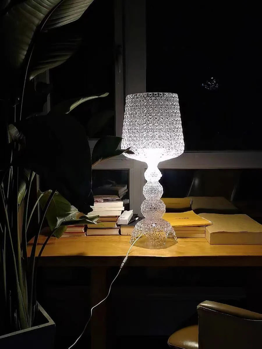 Italian Designer Acrylic Glass Wine Glass Lamp, Suitable For Exhibition Halls, Living Rooms And Bedrooms, Ambient Lamp