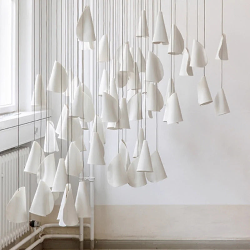 Nordic Minimalist ceramics chandelier Canada designer artistic creativity pendant lamp