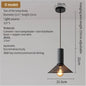 Industrial Concrete Pendant Light Home Decoration Chandelier Fixture Iron Shade Cement Hanging Lamp