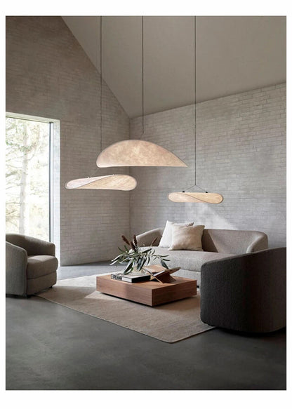 Tense Pendant Light Vertigo LED Silk Pendant Light Fabric Hanging Lamp